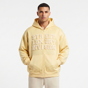 <b>100</b>% <b>Polyester</b> Fleece Chenille Embroidery Hoodie Men Sports Pullover Jogging Hoodie Mens Long Sleeve Hood Sportswear Men's - Product Image 1
