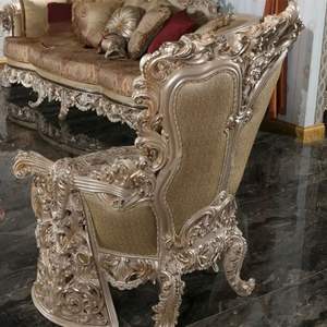 Juego de Sofás Seccionales en Forma de L de Estilo Transicional Kiky Home Furniture, Cubierta de Madera Sólida, Diseño Ecológico y Duradero para Sala de Estar de Hotel - Product Image 5