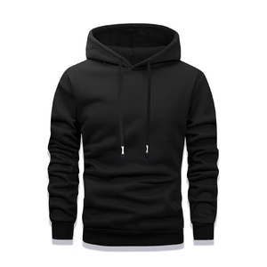 Sudadera con Capucha Beige Crema al por Mayor para Hombre, Sudadera Lisa de Forro Polar, Estilo Casual Holgado, Ropa Urbana - Product Image 3