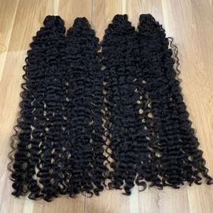 ผมหยิกพม่าแบบร้อน 32 นิ้ว หนาพิเศษ ปลายผมหนา ผมมนุษย์แท้ จัดเรียงเกล็ดผม นำเข้าจากเวียดนาม - Product Image 2