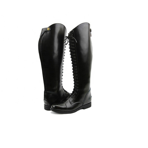 Best Quality Horse Riding <b>Boots</b> New Custom High Quality Leather <b>Boots</b> Pakistan Made Design Horse Riding Cowhide Men's <b>Boots</b> - Product Image 4