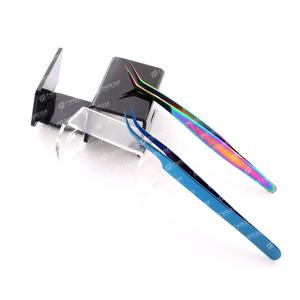 Pinzas acrílicas profesionales, soporte de exhibición para extensiones de pestañas, 6 agujeros, estante de almacenamiento para pinzas - Product Image 6