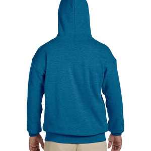 Sweat-shirt à capuche blanc pour homme, coupe classique, en coton French Terry, pull décontracté pour l'automne - Product Image 5