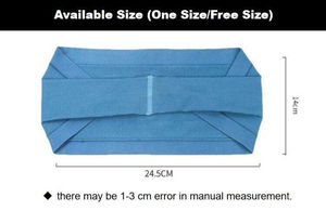 Bandeaux de sport unisexes personnalisables en Spandex/Coton, imperméables, de haute qualité, larges et élastiques pour le yoga, la gym, la course et les activités de plein air - Product Image 6