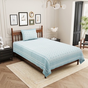 Nouvelles Parures de Lit Imprimées Réactives à Motifs Végétaux, 1 Housse de Coussin, Housse de Couette en Coton 300 Fils, Écologiques, Toutes Saisons, Nature - Product Image 2