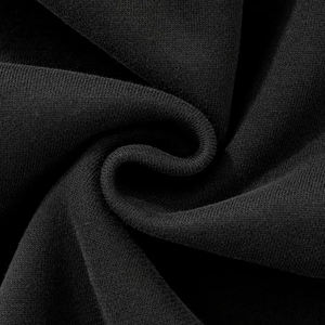 Sudadera con Capucha de Algodón Grueso, Cierre Completo con Cremallera, Color Negro, Sudadera Personalizada con Bordado 3D y Logotipo con Impresión Puff para Hombre y Mujer - Product Image 5