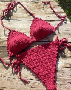 Braguita de bikini de ganchillo, 100% algodón - Product Image 3