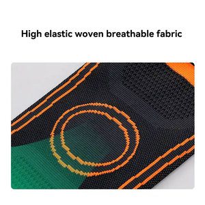 Genouillère de soutien avec fermeture auto-agrippante, en Spandex respirant, ajustement universel pour la protection au basketball, toutes saisons - Product Image 3