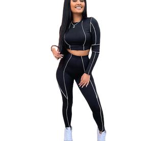 Quality assurances yoga clothes bra long sleeve trousers three-piece set yoga sets - Product Image 1
