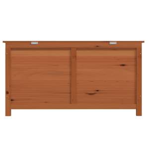 Caja de Almacenamiento de Madera de Abeto Maciza con Cojín, Color Marrón, 39.4x19.7x22.0 Pulgadas - Product Image 4