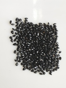 Espinela Negra Natural de 7MM, Corte Trillón, Gema Suelta de la Mejor Calidad para Joyería - Product Image 3