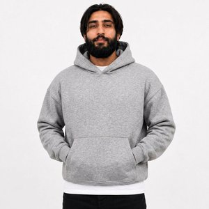 Fabricante de Sudaderas con Capucha Personalizadas para Hombre, Sudadera Extra Grande de Algodón y Felpa, Producción de Marca Privada para Compradores Estadounidenses - Product Image 2