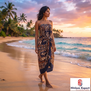 Premium Custom Polynesian Lavalava Sarong Hawaii Fiji Samoa Upolu Apia OEM ODM Customized Manufacturing Service Provider India - Product Image 4