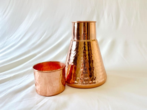 Oxidant Creation Copper Water Matka Traditional Pure Copper Drinking Pot for Healthy Water <b>Storage</b> and Serving - Product Image 3