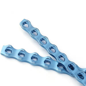 Placa de Bloqueo Avanzada de Titanio ALPS, Placa ALPS de 4.0 mm, 20 Orificios, Placas Ortopédicas Veterinarias, Implantes Quirúrgicos Veterinarios - Product Image 5