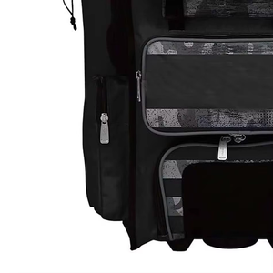 Bolsa Deportiva de Lona Resistente y Personalizable de Gran Capacidad para Béisbol y Sóftbol, con Ruedas y Correa para el Hombro, para Jugadores - Product Image 5