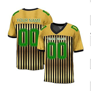 บริการ OEM เสื้อฟุตบอลอเมริกันสั่งทำพิเศษ ขายดี กำลังเป็นที่นิยม เสื้อฟุตบอลอเมริกันหลากสี ออกแบบโลโก้ตามสั่ง - Product Image 6