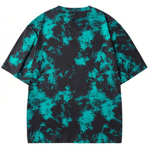 Camiseta Tie Dye Personalizada para Hombre con Logotipo Personalizado, Impresión por Sublimación, Directo de Fábrica OEM, Camisetas Tie Dye Casuales de Verano - Product Image 2