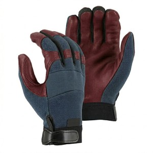 Guantes de Jardinería Resistentes, Palma de Cuero Sintético, Dorso de Spandex, Muñeca Ajustable, Reforzados, Guantes de Seguridad para Trabajo, Europa - Product Image 6