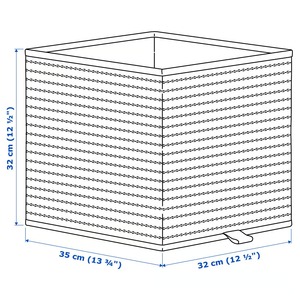 <b>Square</b> seagrass <b>basket</b>, sewn with thread Handmade <b>Storage</b> <b>Basket</b> Wholesale eco-friendly Made in Viet Nam - Product Image 3