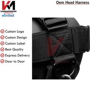 Arnés de Cabeza Ajustable para Gimnasio, Entrenador de Fuerza para Cuello, Soporte de Resistencia para Entrenamiento, Proveedor OEM - Product Image 4