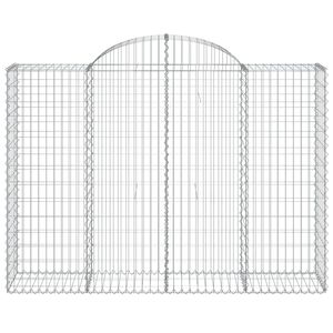 Grand panier gabion en fer galvanisé durable, produit de clôture de jardin - Product Image 3