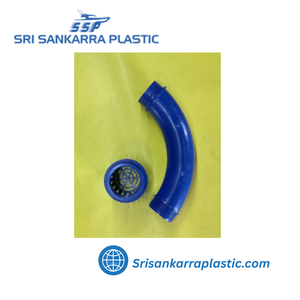 Banda azul roscada de PP, para tuberías de fontanería, radio de curvatura - Product Image 2