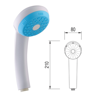 TS92-X Customizable ABS <b>Plastic</b> Handheld Shower Head Polished for Modern Bathrooms Kitchens for Hotels-OEM/ODM KSN Vietnam - Product Image 1