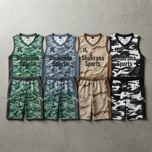 Uniforme de Baloncesto Moderno Unisex con Logotipo Personalizado, Conjunto Ligero para Equipo, Nuevas Llegadas, Totalmente Personalizado, 100% Poliéster - Product Image 4