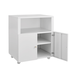 Schedario laterale Mobile per stampante Home Office supporto per ruote porta File ripiano aperto per lettere/File Legal/File di dimensioni A4 - Product Image 5