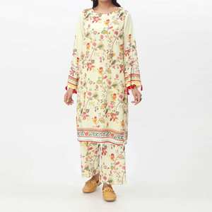 2PC Traje de césped impreso digital para mujer Colección PS4123 - Product Image 3