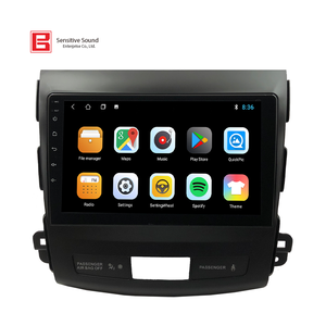 Car Video Multimedia Player for Mitsubishi Outlander 2007 2008 2009 2010 2011 2012 2013 Car <b>Stereo</b> Navigation <b>System</b> - Product Image 1