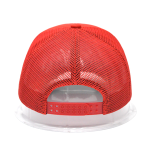Custom Logo 3D Embroidery Sports 5 Panel Blank Mesh Foam Trucker <b>Hats</b> Caps Manufacturer - Product Image 3