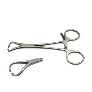 Instrumentos Quirúrgicos Médicos Profesionales de Alta Calidad y Valor Superior, Pinzas de Reducción con Puntas, Longitud 255 mm - Product Image 1