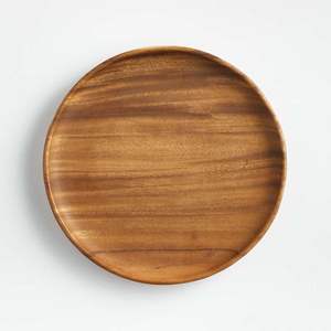Plateau de service écologique en bois de mangue et d'acacia avec poignées, à un seul niveau, compatible lave-vaisselle, design moderne, grande capacité - Product Image 4