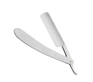 Navajas de Barbero Profesionales Tradicionales, Hoja de Acero Inoxidable, Afiladas, para Cuerpo, Bikini, Cara, Mango de Plástico, Sin Correa de Cuero, A+ - Product Image 1