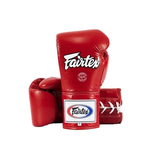 Guantes de Entrenamiento Fairtex Hechos a Medida para Muay Thai, de Cuero Vacuno Genuino, para Adultos, de Alta Gama y en Tendencia - Product Image 4