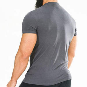 T-shirts de sport pour hommes SpCustom, écologiques, respirants, 100% coton, séchage rapide, coupe ample, manches raglan, pour entraînement musculaire - Product Image 6
