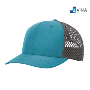 Custom Logo Trucker Snapback Cap Breathable Mesh Back Adjustable 6 Panel Baseball <b>Hat</b> for Outdoor Casual Wear - Product Image 1