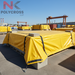 Lona de Cobertura para Materiales de Construcción, Resistente al Agua, Reforzada, Multiusos, para Obras de Construcción y Almacenamiento al Aire Libre - Product Image 6