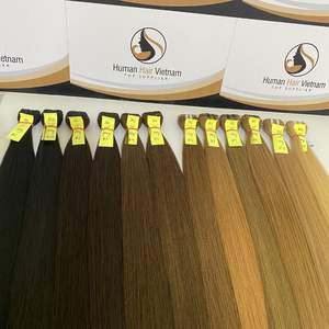 Mejor venta de vendedor de cabello virgen 100% cutícula alineada paquetes de cabello rubio extensiones de cabello 613 humano - Product Image 6