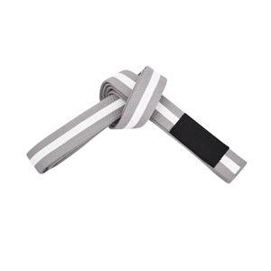 Cinturón Blanco de BJJ con Manga para Rango, Cinturón de Jiu Jitsu para Principiantes, Cinturón de Artes Marciales Reforzado con Algodón, Logotipo Personalizado - Product Image 2