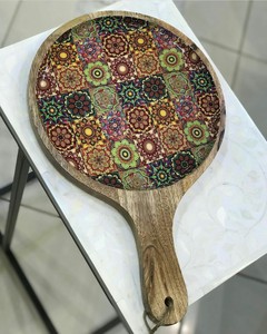 Bandeja de madera con diseño premium y estampado en esmalte, bandeja de madera, bandeja de esmalte, bandeja estampada a precio de fábrica al por mayor - Product Image 6