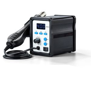 Stazione di Rilavorazione ad Aria Calda 700W con Display Digitale, Pistola ad Aria Calda SMD 212 932 F con Flusso d'Aria Regolabile, 3 Canali Preimpostati per Dissaldatura - Product Image 3