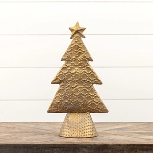 Elegant design Metal Christmas tree with <b>lights</b> tabletop Christmas decor <b>led</b> lit <b>wire</b> tree modern holiday centerpiece - Product Image 2