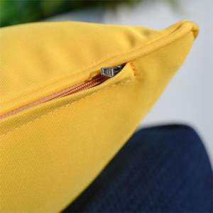 Juego de 2 Cojines Lumbares y de Asiento Amarillo Brillante de 11.81" X 21.65" X 6.1" Modelo D0100H50NET Hechos de Tela de Poliéster - Product Image 3