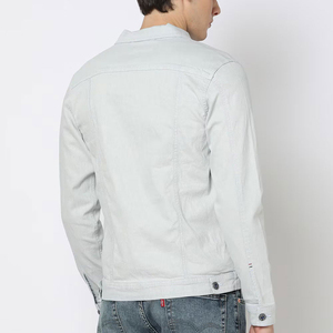 Veste en jean déchiré de qualité supérieure pour homme, sur mesure, avec col montant, nouveau design pour la saison hivernale - Prix de gros - Product Image 3