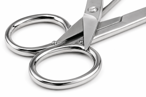 Ciseaux professionnels de manucure en acier inoxydable pour coupe des ongles, finition miroir sans rayures, avec vis - Product Image 5