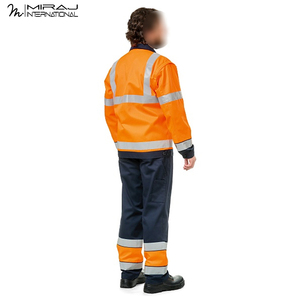 Nuevo Conjunto de Ropa de Trabajo para Hombre con Cinta Reflectante de Alta Visibilidad, Personalizable con Logotipo, Cómodo, OEM ODM - Product Image 2