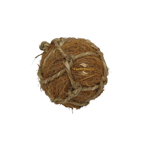 Coconut Fiber Durable Chew Toy for <b>Dogs</b> & Cats Vietchoice wholesale cheap price Natural Coir <b>Ball</b> Eco-Friendly made in Vietnam - Product Image 1